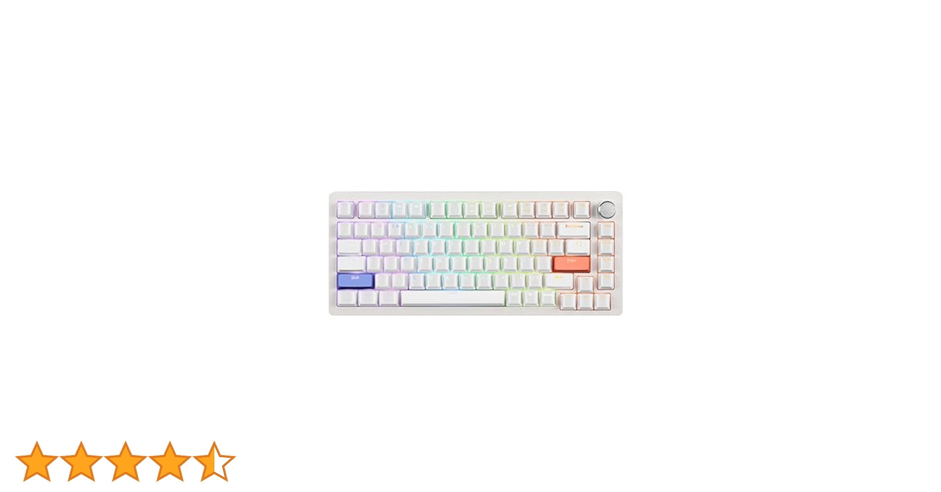 DRUNKDEER G75 白オレンジ Amazon | DrunkDeer G75 ラピッドトリガーキーボード eスポーツ